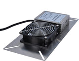 Durablow Stainless Steel Crawl Space Foundation Fan Ventilator (Stainless Steel Silver, M1P)