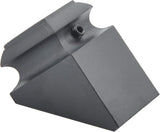 Pitch Angled Slant Shoes with Screw for 1/2 Inches Square Iron Stair Deck Balusters, 44 Inches 10-Pack (Satin Black)