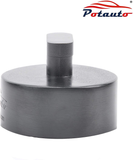 POTAUTO Aluminum Jack Pad Jacking Puck Adapter Support Compatible with Chevrolet Corvette C5 C6 C7 GS Z Frame Rail (Qty 1, Black)
