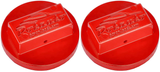 POTAUTO Universal Aluminum Jack Pad Jacking Puck Adapter Support Compatible with BMW, Mini (Qty 2, Red)