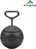 Fitactic Rock Climbing Solid Training Cannonball Bomb Power Pull up Ball Hold Grips for Straps for Finger, Forearm, Biceps, Back Muscles