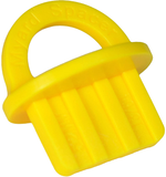 Myard DJS5.2 13/64 Inches Deck Board Jig Spacer Rings for Pressure Treated, Composite, PVC, Plank, Hardwood Decking Tool (Yellow, 20-Pack)