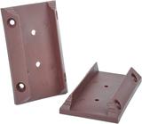 Myard PNP111902S-R Inclined Stair Railing Connectors with Screws for 2X4 Inches (Actual 1.5X3.5 Inches) Inclined Stair Wood Handrail (2 Pcs, Red Clay)