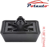 Potauto Upgraded 51718268885 Car Jack Lift Pad Puck Support for 323I 325I 328Ci 330I 645Ci 650I 745I 750I 760I M3 M6 X3 Z8 E46 E63 E64 E65 E66 E52 3 6 7 X3 Z4 Series (4-Pack)