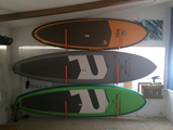 Fitactic Metal Display Wall Rack Set for SUP Board, Surfboard, Wakeboard, Kiteboard, Snowboard, Longboards, Shortboard Storage Management.