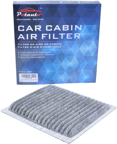 POTAUTO MAP 1041C (CF10547) Activated Carbon Car Cabin Air Filter Replacement for FORD EDGE, LINCOLN MKX, MAZDA CX-9