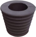 Myard Umbrella Cone Wedge Shim for Patio Table Hole Opening or Base 1.8 to 2.4 Inch, Umbrella Pole Diameter 1-3/8" (35Mm, Dark Brown)