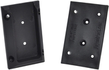 Myard PNP111902 Deck Railing Connectors with Screws for 2X4 (Actual 1.5X3.5) Inches Stair Wood Handrail (10 Pcs, Black)