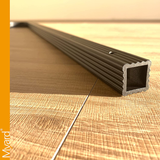 Myard Grooved Handrail RVH4 for 4 Step above 1St Generation RV Entry Steps, Replacement for Morryde STP214-006H
