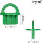 Myard Djs-Mix Mix Pack Deck Board Jig Spacer Rings for Pressure Treated, Composite, PVC, Plank, Hardwood Decking Tool (5 Sizes X 4 Ea, Total 20-Pack)