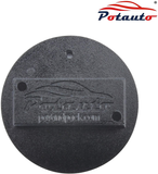 POTAUTO Aluminum Jack Pad Jacking Puck Adapter Support Compatible with Mercedes Benz Vehicles 2000-Present (Qty 1, Black)
