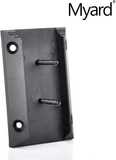 Myard PNP111902S Inclined Stair Railing Connectors with Screws for 2X4 Inches (Actual 1.5X3.5 Inches) Inclined Stair Wood Handrail (1 Pair, Black)