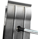 Myard Upgraded Pool Leaf Skimmer Net Clip - Snaps on 1.9" Swimming Pool In-Ground Ladder, Holds 1-1/4" Leaf Rake Joint