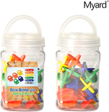 Myard Djs-Mix Mix Pack Deck Board Jig Spacer Rings for Pressure Treated, Composite, PVC, Plank, Hardwood Decking Tool (5 Sizes X 4 Ea, Total 20-Pack)