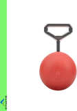 Fitactic Rock Climbing Solid Training Cannonball Bomb Power Pull up Ball Hold Grips for Straps for Finger, Forearm, Biceps, Back Muscles