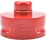 Potauto Aluminum Jack Pad Jacking Puck Point Adapter Support Compatible with Tesla Model X Model S - Protects Battery, Side Skirts, Frame Rail (Qty 1, Red)
