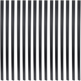 Myard 32-1/4 Inches Traditional Rectangle Aluminum Deck Balusters with Screws for Wood Composite Facemount Railing, Classic Geometric Style (25-Pack, Matte Black)