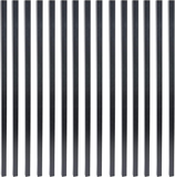 Myard 26 Inches Estate Square Aluminum Deck Balusters for Decking Railing Patio Fence, Modern Look (25-Pack, Matte Black)