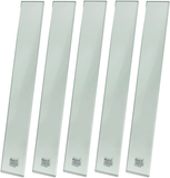 Myard Scenic Frontier Tempered Glass Balusters for Deck Patio Fence Wood or Aluminum Railing Rails (Length 29", 5-Pack)