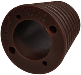 Myard Umbrella Cone Wedge Shim for Patio Table Hole Opening or Base 1.8 to 2.4 Inch, Umbrella Pole Diameter 1-3/8" (35Mm, Dark Brown, 4 Holes)