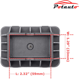 Potauto Upgraded 51718268885 Car Jack Lift Pad Puck Support Compatible with BMW 323I 325I 328Ci 330I 645Ci 650I 745I 750I 760I M3 M6 X3 Z8 E46 E63 E64 E65 E66 E52 3 6 7 X3 Z4 Series