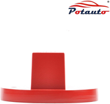 POTAUTO Aluminum Jack Pad Jacking Puck Adapter Support Compatible with Mercedes Benz Vehicles 2000-Present (Qty 1, Red)