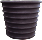 Myard Umbrella Cone Wedge Shim for Patio Table Hole Opening or Base 1.8 to 2.4 Inch, Umbrella Pole Diameter 1-3/8" (35Mm, Dark Brown)