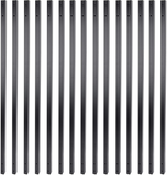 Myard 42 Inches Estate Hollow Square Iron Deck Balusters with Screws for Facemount Decking Railing Porch Fence (25-Pack, Matte Black)