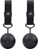 Fitactic Rock Climbing Solid Training Cannonball Bomb Power Pull up Ball Hold Grips for Straps for Finger, Forearm, Biceps, Back Muscles