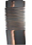 Myard Long Twist 1/2 Inches Square Iron Stair Balusters, 44 Inches 10-Pack (Satin Black + Oil-Rubbed Copper)