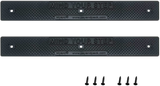 Myard 16" X 2" Safety Stair Treads Strips for Slippery Decks, Stairs, Porches, Boats, Docks, Pool, Walkway, Ramps, Office, School, Shops (2-Pack, Black)