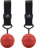 Fitactic Rock Climbing Solid Training Cannonball Bomb Power Pull up Ball Hold Grips for Straps for Finger, Forearm, Biceps, Back Muscles