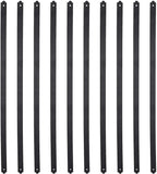 Myard 32-1/4 Inches Heavy Duty Flat Straight Iron Deck Balusters with Screws for Wood Composite Facemount Deck Railing (25-Pack, Matte Black)