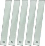 Myard Laminated + Tempered Clear Glass Balusters for Deck Patio Fence Wood or Aluminum Railing Rails (Length 26", 5-Pack)