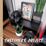 Myard HHS-A Heavy Cement Imitated Paintable Human Skull Art Decor Statue for Home & Garden, Bookends, Headset Stand (Gray)