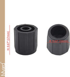 Baluster Connectors with Screws for Deck Handrail Railing Fencing (Qty 50 for 25 Balusters, round Line Connectors)