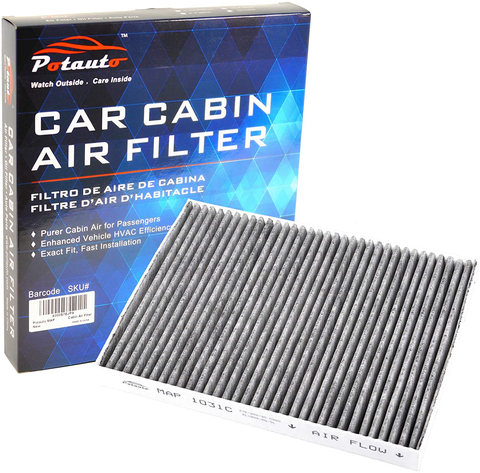 POTAUTO MAP 1031C (CF11668) Activated Carbon Car Cabin Air Filter Replacement for CHRYSLER 300, DODGE CHALLENGER CHARGER