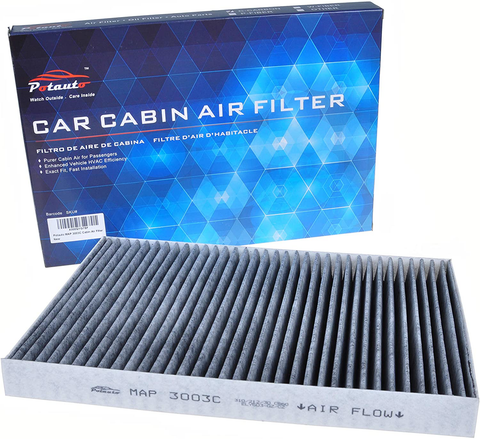 POTAUTO MAP 3003C (CF10364) Activated Carbon Car Cabin Air Filter Replacement for CHRYSLER 300, DODGE CHALLENGER CHARGER MAGNUM