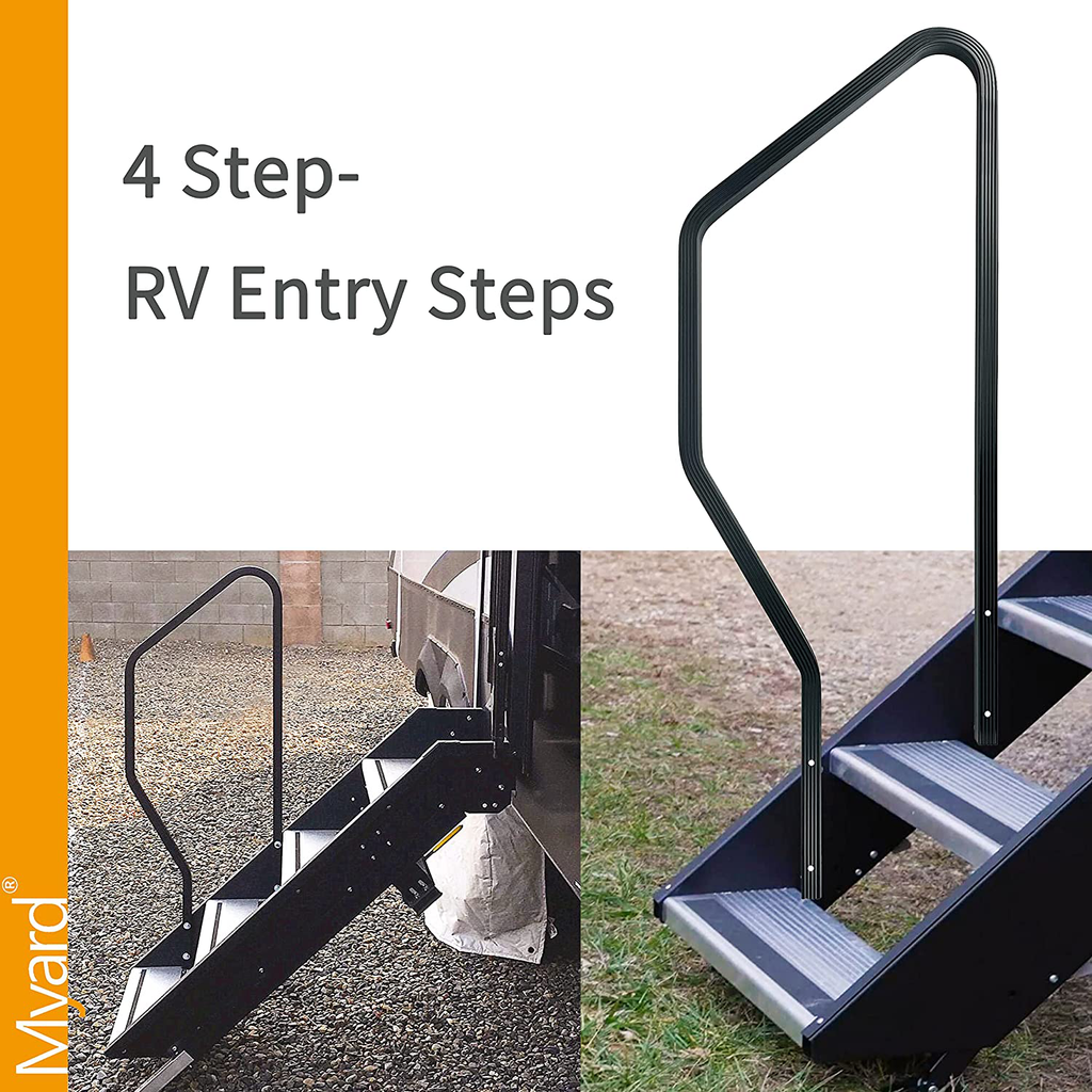 Myard Grooved Handrail RVH4 for 4 Step above 1St Generation RV