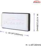 POTAUTO MAP 2008W (CF5972A) High Performance Car Cabin Air Filter Replacement for MAYBACH 57 62, MERCEDES-BENZ CL500 CL55 CL600 CL65 E300 E320 E420 E430 E55 S350 S430 S500 S55 AMG S600 S600 S65 AMG