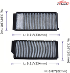 POTAUTO MAP 2009C (CF10218) Activated Carbon Car Cabin Air Filter Replacement for MAZDA 3 5