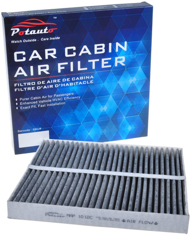 POTAUTO MAP 1012C (CF10372) Activated Carbon Car Cabin Air Filter Replacement for MADZA 6