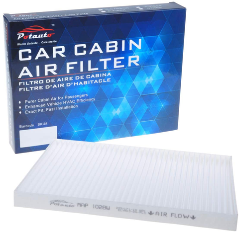 POTAUTO MAP 1028W (CF11663) High Performance Car Cabin Air Filter Replacement for BUICK ENCLAVE, CHEVROLET TRAVERSE, GMC ACADIA LIMITED, SATURN OUTLOOK