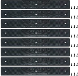 Myard 16" X 2" Safety Stair Treads Strips for Slippery Decks, Stairs, Porches, Boats, Docks, Pool, Walkway, Ramps, Office, School, Shops (8-Pack, Black)