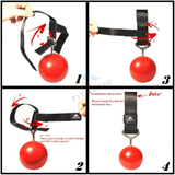 Fitactic Rock Climbing Solid Training Cannonball Bomb Power Pull up Ball Hold Grips for Straps for Finger, Forearm, Biceps, Back Muscles