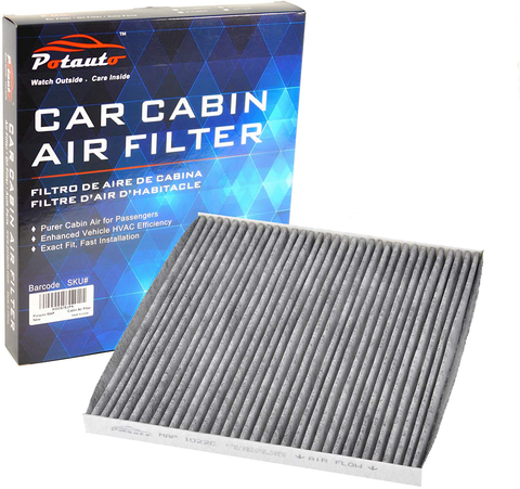 POTAUTO MAP 1022C (CF11173) Activated Carbon Car Cabin Air Filter Replacement for NISSAN ALTIMA MAXIMA MURANO QUEST