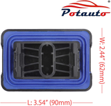 Potauto Upgraded 51717042974 Car Jack Lift Pad Puck Support Compatible with BMW 5 6 7 F01 F0 F02 F06 F07 I03 Series