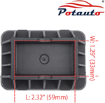 Potauto Upgraded 51717042974 Car Jack Lift Pad Puck Support Compatible with BMW 5 6 7 F01 F0 F02 F06 F07 I03 Series