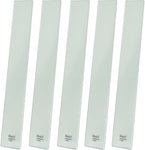 Myard Scenic Frontier Tempered Clear Glass Balusters for Deck Patio Fence Wood or Aluminum Railing Rails (Length 26", 5-Pack)