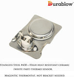 Durablow MFB TS120 Fireplace Stove Blower Fan Magnetic Ceramic Thermostat Auto Switch on at 120°F (50°C), off at 90°F (32°C) Approx